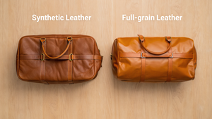 Leather Duffle Bags vs. Synthetic Duffle Bags: A Complete Comparison Guide (2025)