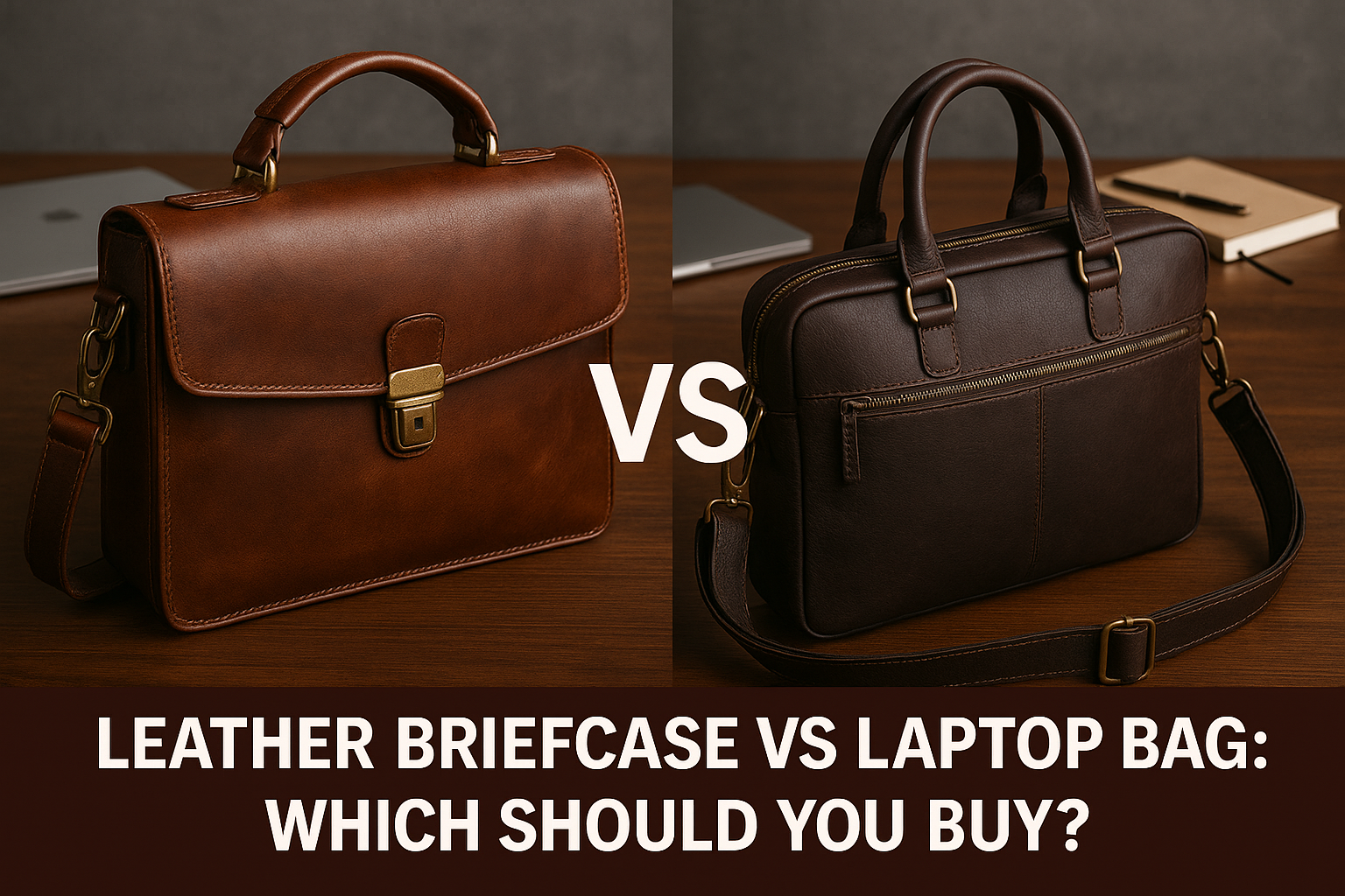 Leather Briefcase vs Laptop Bag – Which Is Better for Professionals in 2025