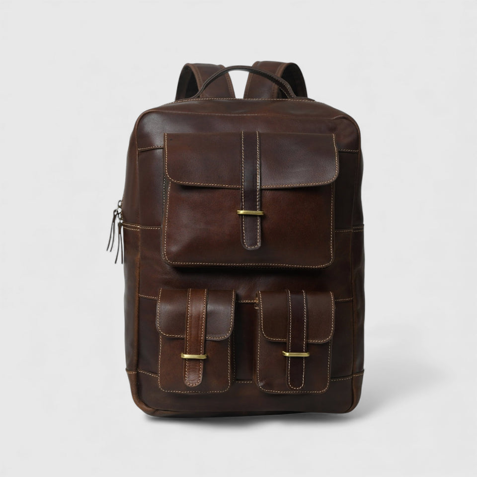 Hestern TerraLux Leather Backpack