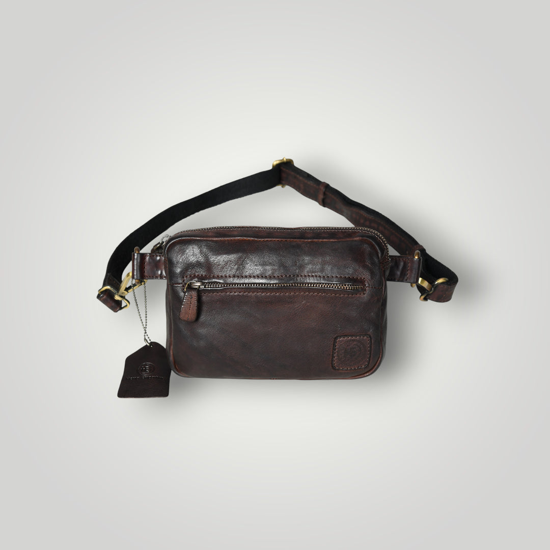 Urban Voyager Belt Bag - Maroon Colour