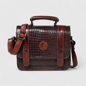 Urban Voyager Leather Belt Bag - Red Colour