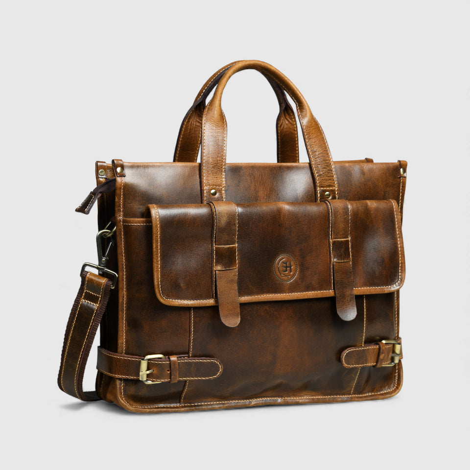 Heritage Leather Laptop Bag