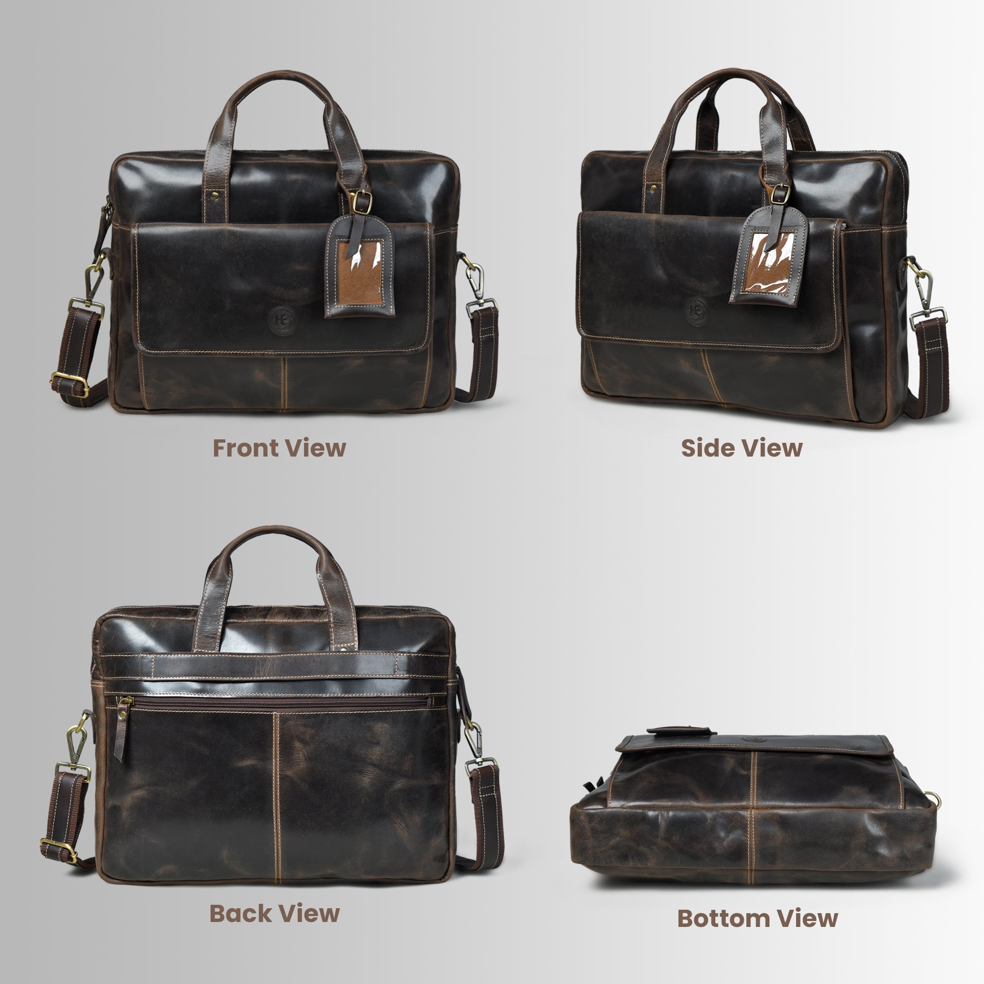 Midnight Forge Laptop Briefcase