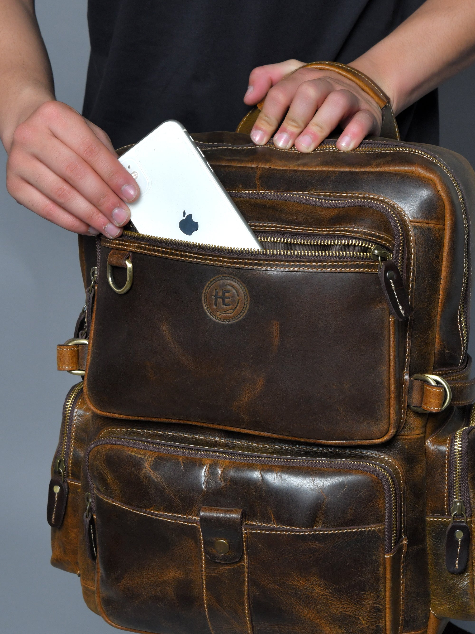 Ranger Vintage Leather Backpack