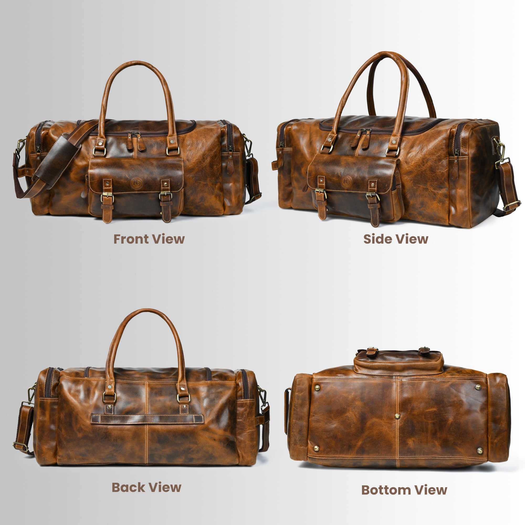 Nomad Heritage Leather Duffle Bag